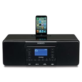Roberts STREAM63i CD/DAB/FM Internet Sound System with iPod Dock and Record Facility