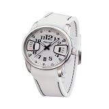Police 'Pursuit' Gents White Silicon Strap And White Dial Watch