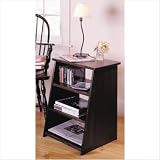 Periodical End Table/Magazine Rack in Chestnut