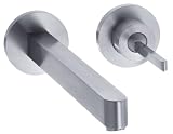 Hansgrohe HG35116801 Axor Steel Wall Mount Single-Handle Faucet, Steel