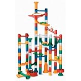 Marble Run: 123 Piece Set (103 durable pieces and 20 marbles)