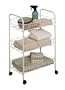 Rubbermaid 8200 3-Tier Rolling Cart