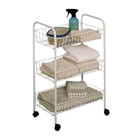 Rubbermaid 8200 3-Tier Rolling Cart