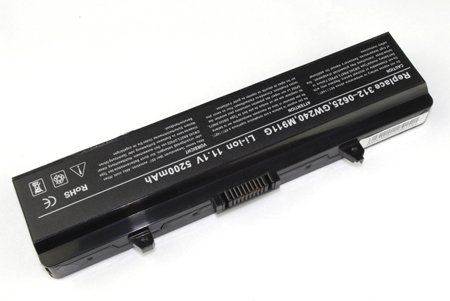 ATC 11.1V 6 Cells 5200mAh/57Wh High Capacity Battery Replace for DELL Inspiron 1525, Inspiron 1526,312-0625, 312-0633, 312-0763, 451-10478, 451-10533, C601H, D608H, GW240, HP297, M911G, RN873, XR693