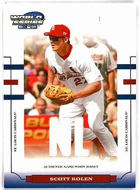 Scott Rolen 2004 Donruss World Series Jersey Serial #020/250