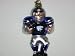 KANSAS STATE WILDCATS 3.5 NCAA Football Player CHRISTMAS ORNAMENT