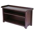 Storage Hall Bench - Antique Walnut