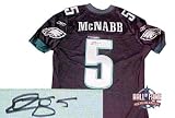 Donovan McNabb Autographed/Hand Signed Philadelphia Eagles Reebok Black Jersey