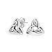 Bling Jewelry Sterling Silver Celtic Knot Triquetra Petite Stud Earrings