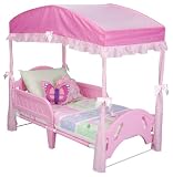 Delta Girls Toddler Bed Canopy, Pink