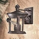Minka Lavery Lights 9152-357 Medium Wall Light - Iron Oxide Abbey Lane Outdoor Lighting
