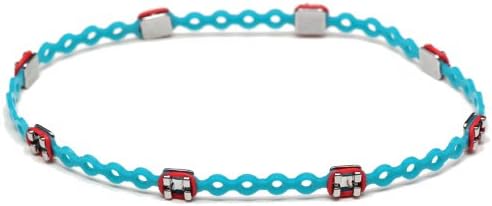 Braced-Lets, Turquoise & Red