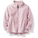 オールドネイビー OLD NAVY/ プリントマイクロパフォーマンスフリースハーフジップジャケット パープルプリント アウタージャケット 12～18ヶ月【並行輸入】