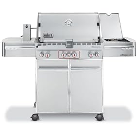 Weber Gas Grills Summit S-470 Propane Gas Grill W/ Sear Burner: Patio, Lawn &amp; Garden