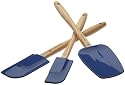 Le Creuset BB0733-30 Amazon.com Exclusive 3-Piece Silicone Spatula Set, Cobalt Blue