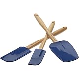 Le Creuset Amazon.com Exclusive 3-Piece Silicone Spatula Set, Cobalt Blue