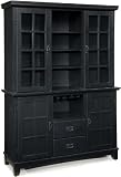 Arts and Crafts Dining Buffet Hutch - Cottage Oak