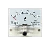 uxcell 　アナログ電流計　長方形デザイン　85C1 DC 0-100A範囲　2 . 5クラス精度