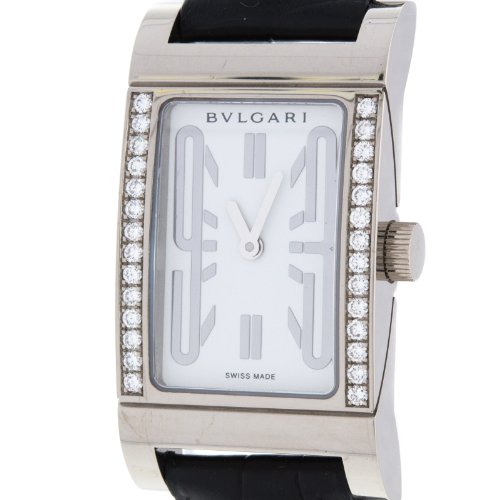 with BVLGARI WATCHES. The Bvlgari Rettangolo RTW39G 18K White Gold ...