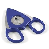 Credo Blue ABS Double Blade Guillotine Cigar Cutter