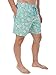 Men's Crab Print Swimming Trunks - Short Fitted Neon Swim Trunks