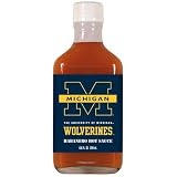 Michigan Wolverines 6.6 oz. Team Logo Habanero Hot Sauce