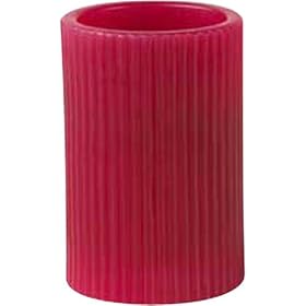 Cinnamon Stick No-Flame Pillar Candle - Red (4")