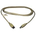 ABC Products USB cable Lead C6518A for ALL HP Hewlett Packard Scanjet, OfficeJet, Inkjet, Picturemate, Photosmart, Laserjet, Deskjet All in One 1 Monolaser Scanjet Laser Digital sender Printer including 5530, k550, 290, P2015d, 3000, P1505, P1005, 2840, P1505n, J7580, L7680, 5610, 4315, K5400, L7780, L7580, 7210, 4215, 9110, 7110, K850DN, K555DTN, 9120, 7310, 9130, D1460, 6980, 6940, 4260, 460CB, 460C, 1280, D2360, 460, 840C, 840, 9800D, 5440, 6620, 940C, 1600, 2605DN, 2600N, 3055, 2605, P2014, 3600, 3600N, 102NN, 5550DN, 5550N, 5550, 3390, 4700, 3000DN, 3000DTN, 1022N, 3392, 1300, 4100, 4600, 9040DN, 3800, 9050N, 4350DTN, 9500HDN, 9040, 9040N, 4250TN, 9500N, 2820, CM4730, 1100, 1510, 7660, 7550, C4280, D5160, C5280, C3180, C5180, D7360, 475, A826, D7160, C6180, 385, 375, 325, 8250, C7280, 8750, 2575, A526, C7180, 7260, 145, 8750GP, 1200D, 130NR, 2800DTN, 2800DT, 2800, 1018, 1020, 1022, 3050, 2400, G4010, 5590P, 3320, 9250 etc etc