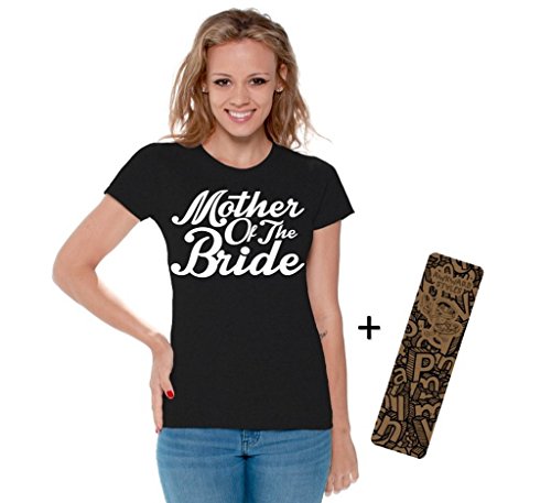 Awkwardstyles Women's Mother Of The Bride T-shirt W Bridal Shirt + Bookmark