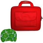 Acer Aspire AS1410-8913 11.6-Inch Laptop Hard Cube Carrying Case Pocket Red+ Bestpricecenter Mouse Pad