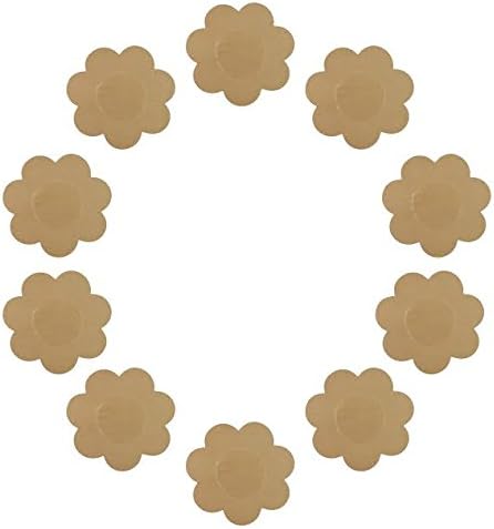 Women's Satin Bare No Show Petals 10 Pairs