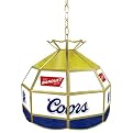 Coors Tiffany Style Lamp - White (16")