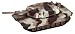 Power Tank Pullback - Desert Sand w/ Closed Turret
