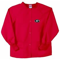 Georgia Bulldogs NCAA Nursing Jacket (Red)