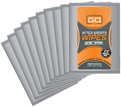 HyperGo 50 Pack After Sports Wipes