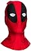 Rubie's Men's Deadpool Adult Overhead Fabric Mask