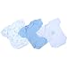 Premature Early Baby Clothes Pack of 3 Bodysuits / Vests 0-1.5lb,3.5lb,5.5lb,7.5lb Blue
