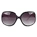 VIVIENFANG Elegant GLOSSY Fashion Oversized Polarized Sunglasses for Women P1981