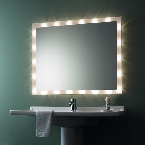 Badspiegel mit Beleuchtung Flafor 600x1200