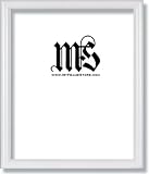 Frame for Picture Photo Diploma or Poster, White, style #602