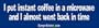 I put instant coffee in the microwave and I almost went back in time - Refrigerator Magnets 7x2 in