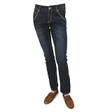 Doublju Mens Casual Slim Premium Denim Jeans (JW104)
