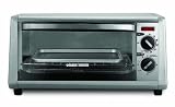 Black & Decker 4-Slice Toaster Oven, Silver