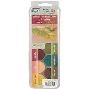 DELTA-Stencil Magic Stencil Paint Creme - Tuscany