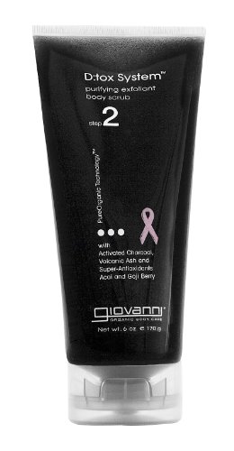Giovanni D;tox System Purifying Body Scrub, (step 2), 6-Ounces (Pack of 2)