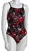 Apparel : Speedo Women's Race Endurance+ Polyester Floral Explosion Overall Print Flyback One Piece Swimsuit