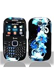 Samsung A187 Graphic Case - Blue Flower