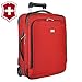 Victorinox Swiss Army Mobilizer 18 NTX 4.0 Collection Wheeled Compact Carry-On Luggage w/TSA Approved Lock (Red)