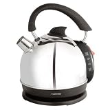 2 Litre Domed Kettle in Polished Stainless Steel
