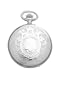 Euro Geneve Sterling Silver .925 Pocket Watch